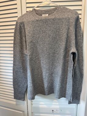 J. Crew Gray Women's Crewneck Sweater